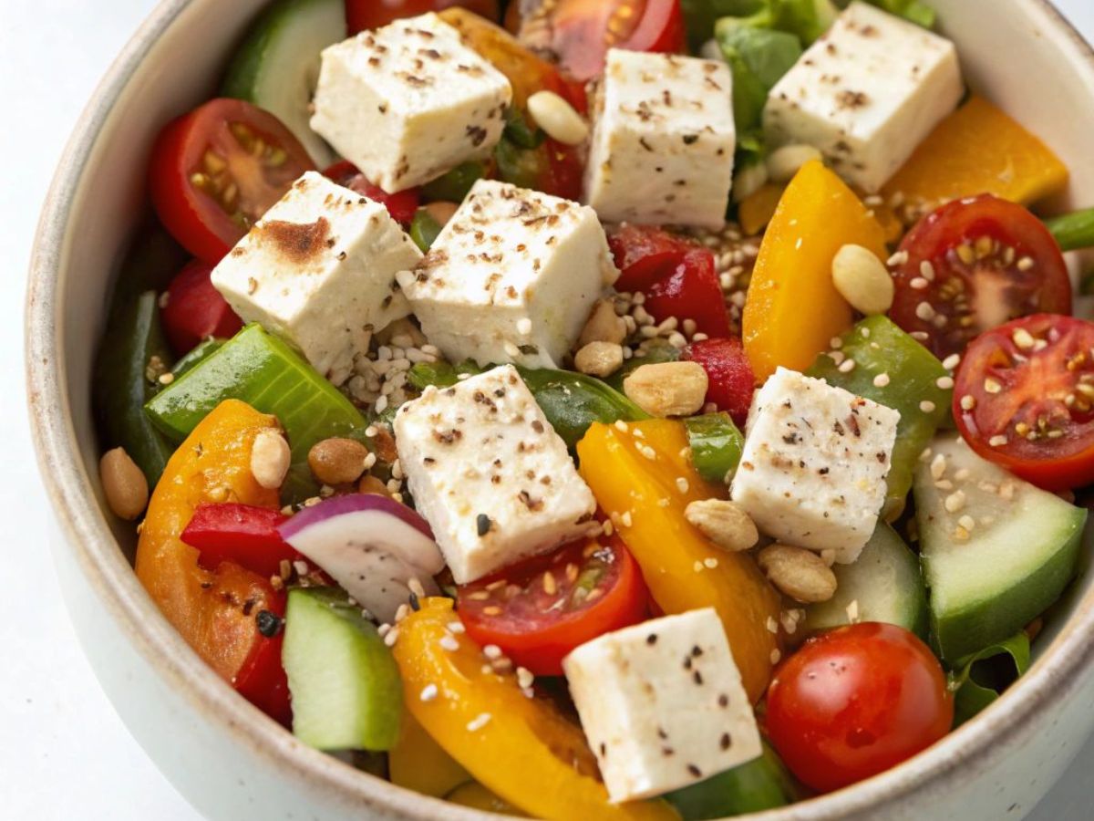 Paneer Veggie Salad