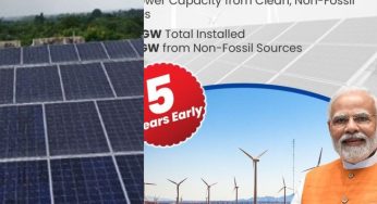 India Powers Ahead: 50% Green Energy Milestone Achieved 5 Years Early