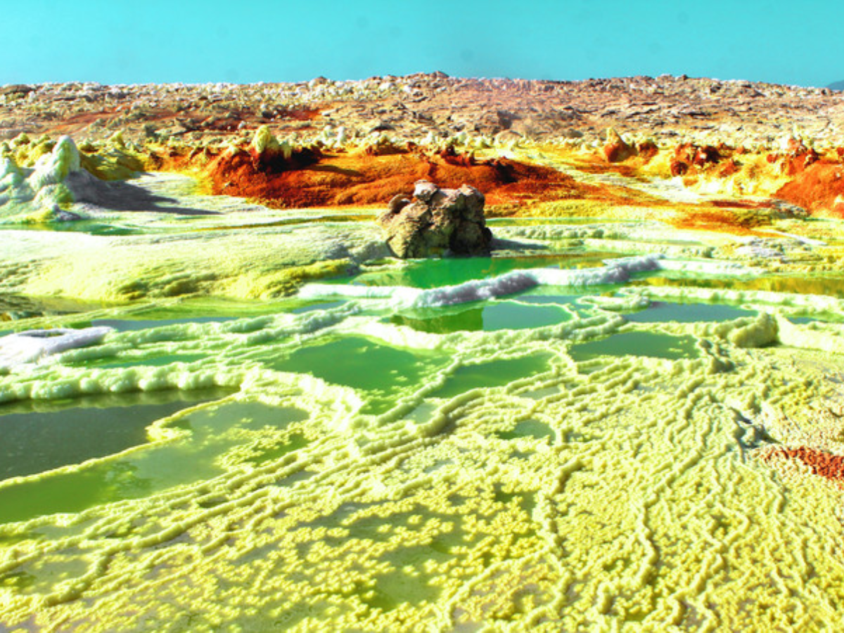 Dallol Hydrothermal Streams, Ethiopia