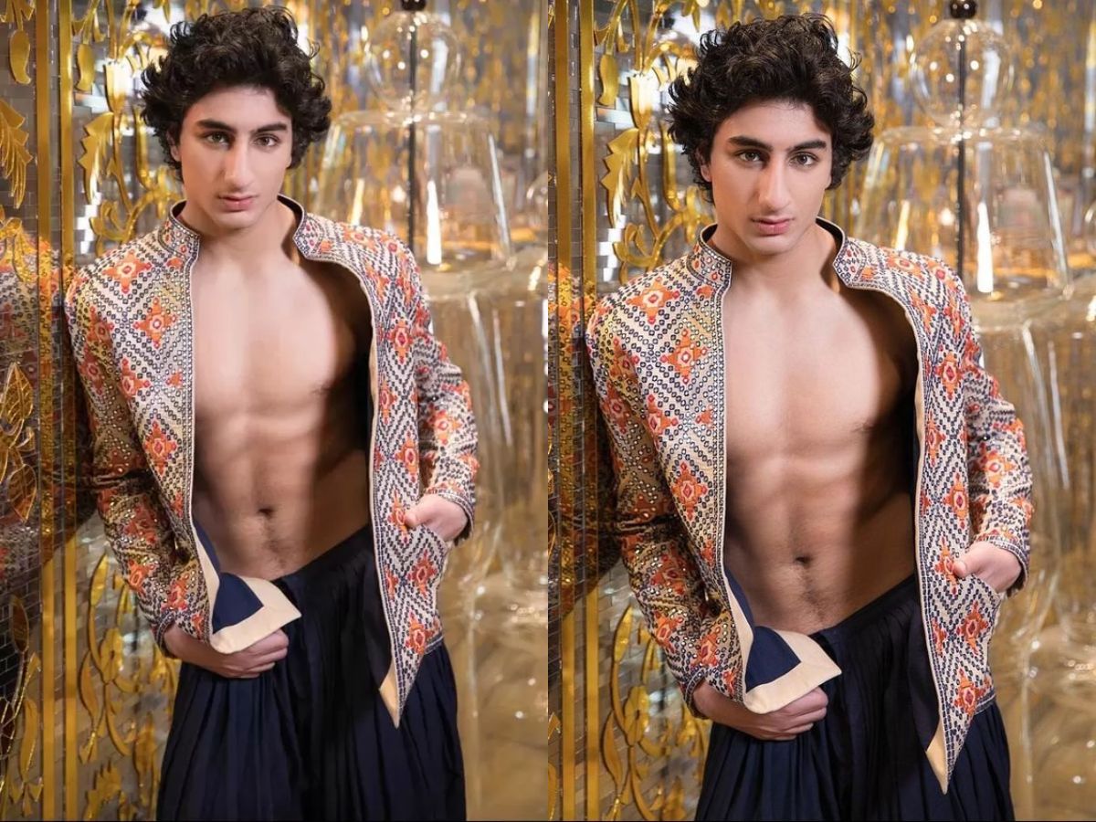 Ibrahim Ali Khan Curly Hair