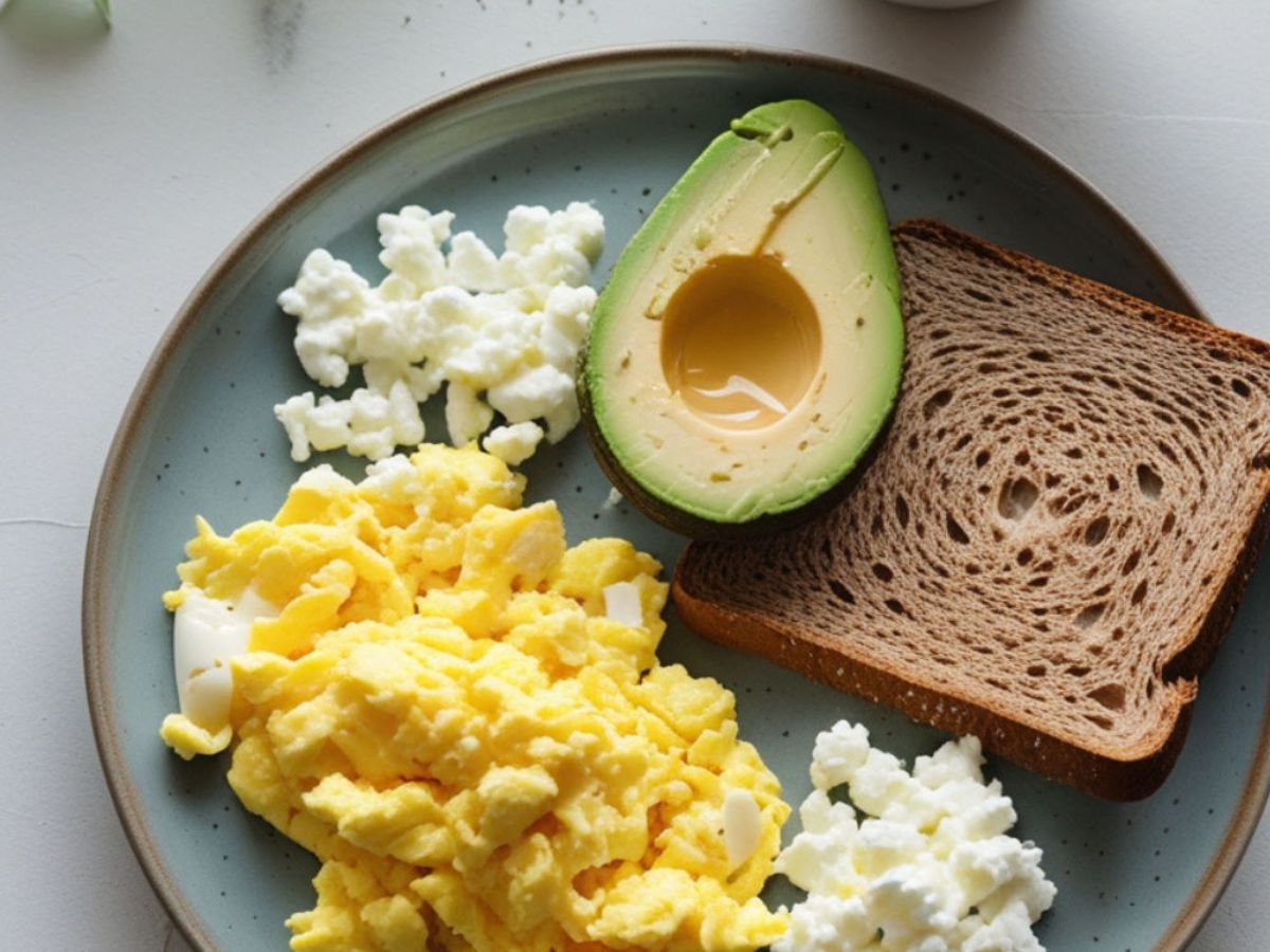 Eating Low Protein Breakfast