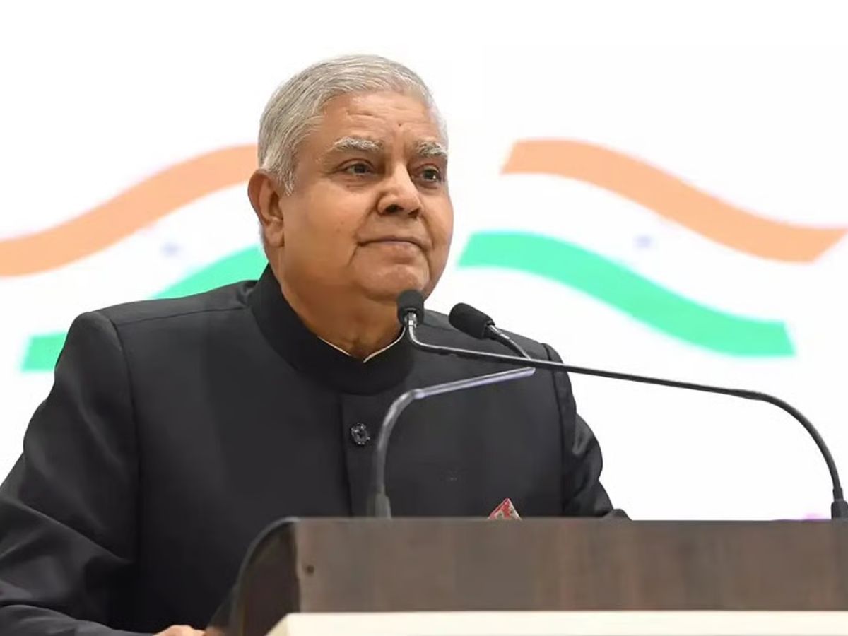 National News- Vice President Jagdeep Dhankhar Resigns, Citing Health Reasons