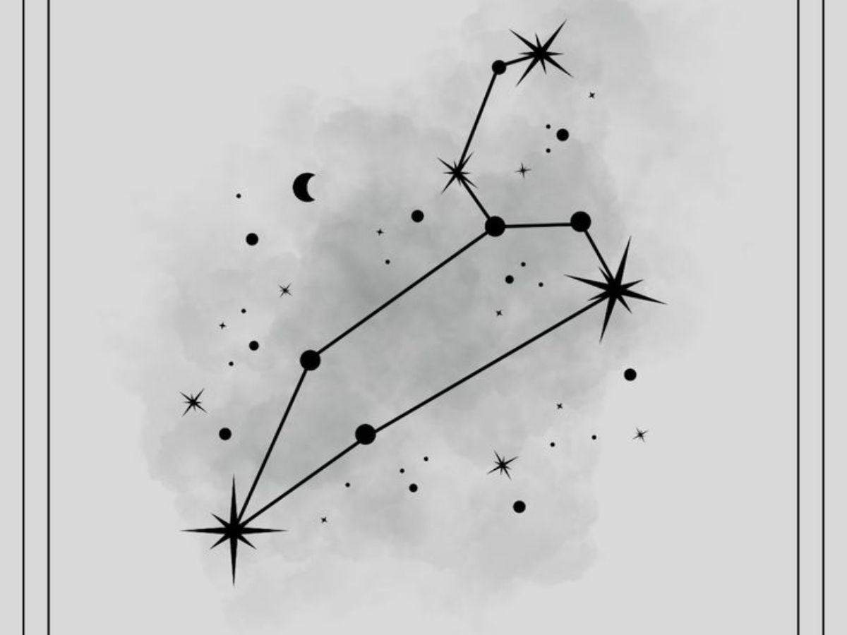 Constellation tattoo for Cancer sign