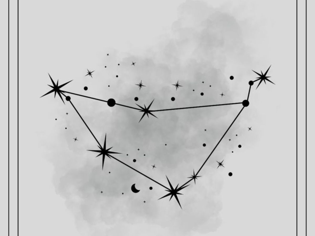 Constellation tattoo for Capricorn sign