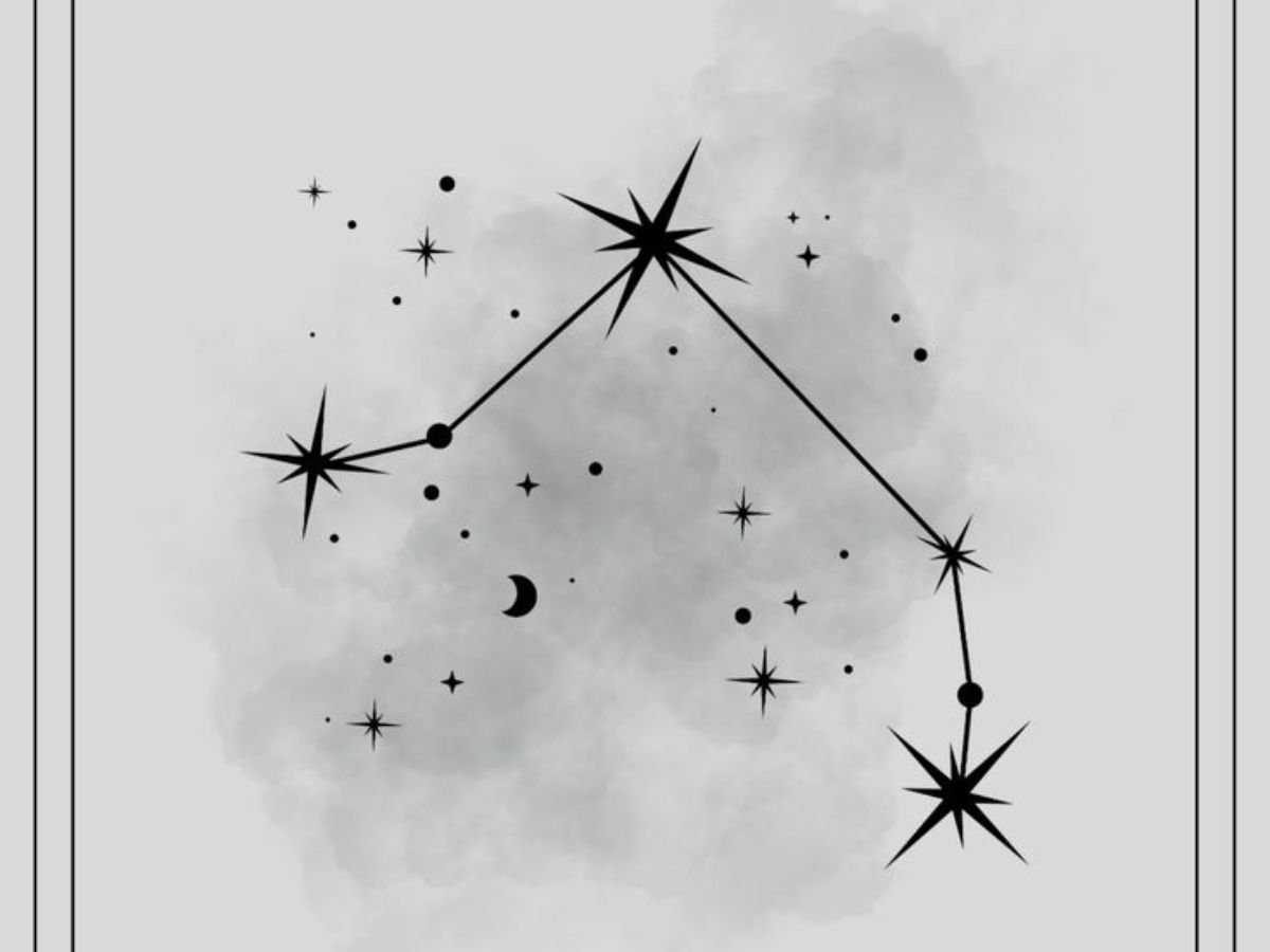 Constellation tattoo for Aries sign.