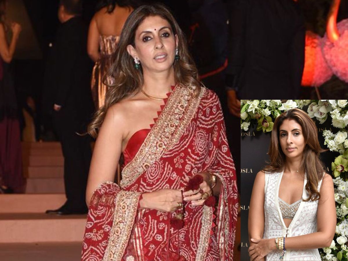 Amitabh Bachchan- Shweta Bachchan Nanda