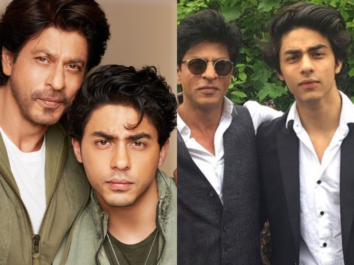 Shah Rukh Khan and Aryan Khan