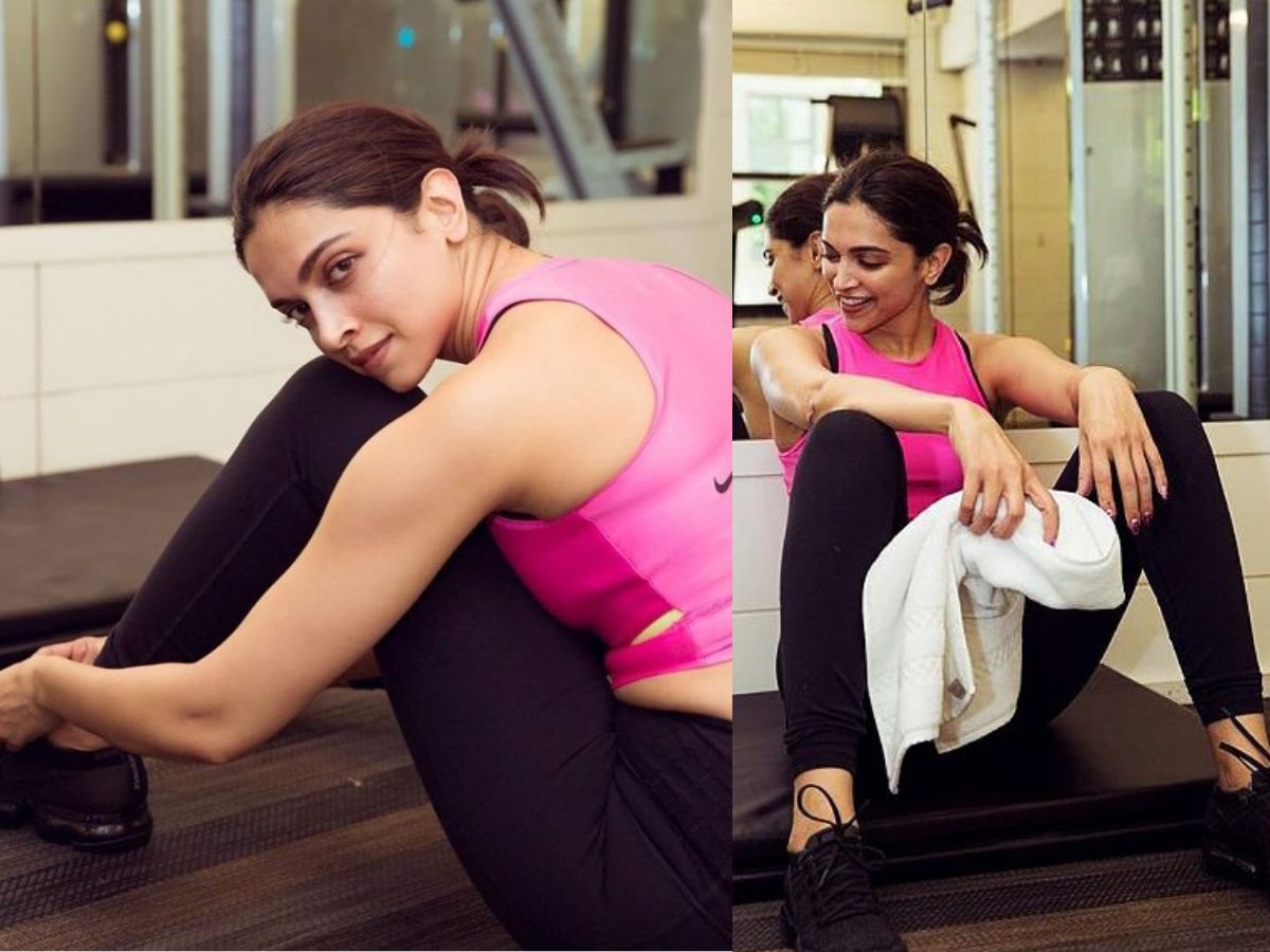 Deepika Padukone gym look