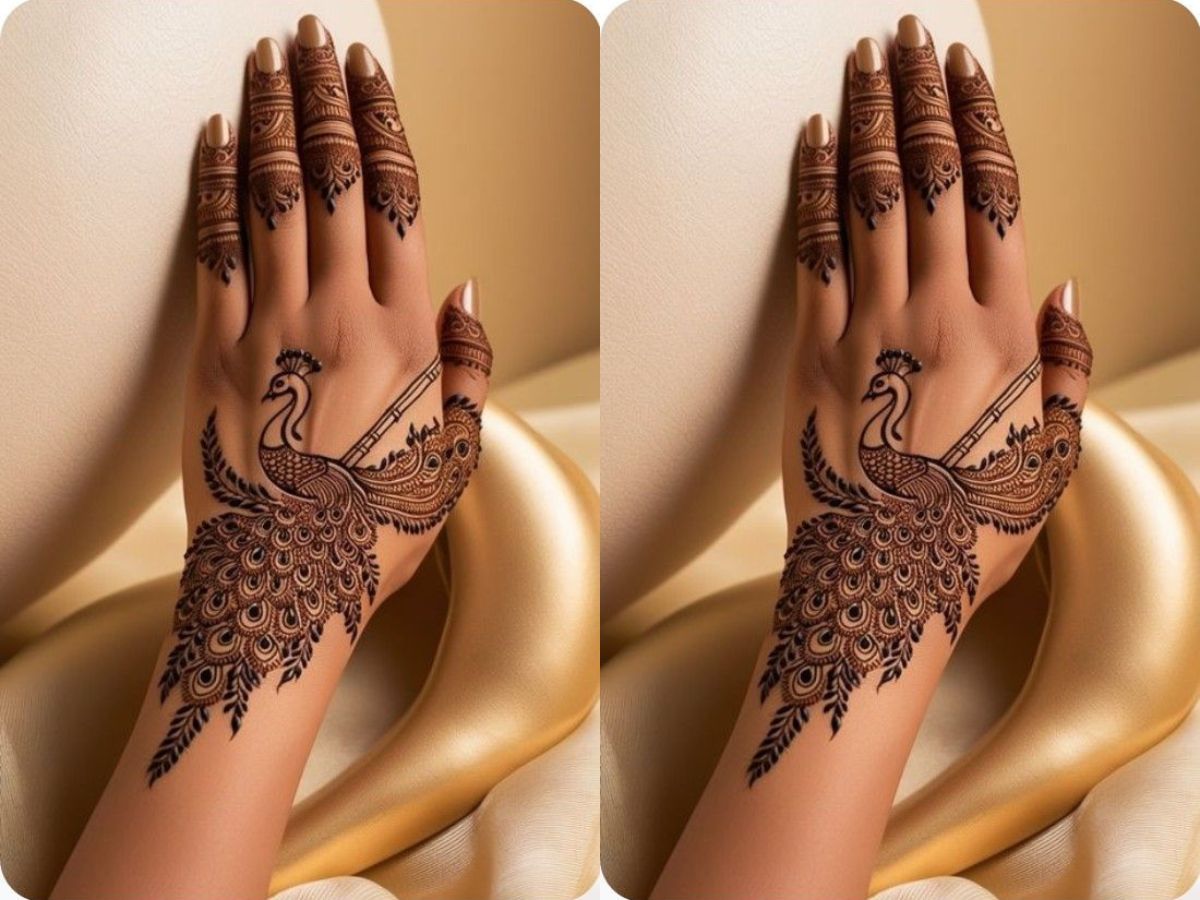 Traditional Indian Peacock & Paisley