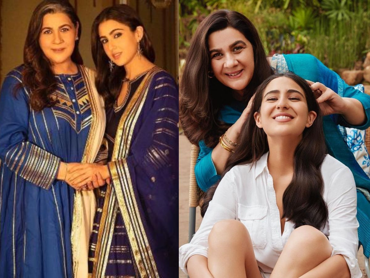 Amrita Singh and Sara Ali khan – Fiery Glamour
