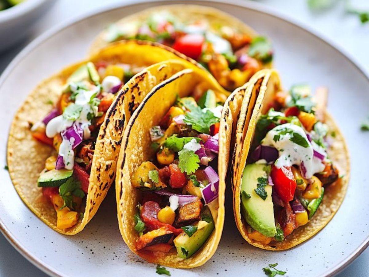 Vegetarian Tacos from Mexico