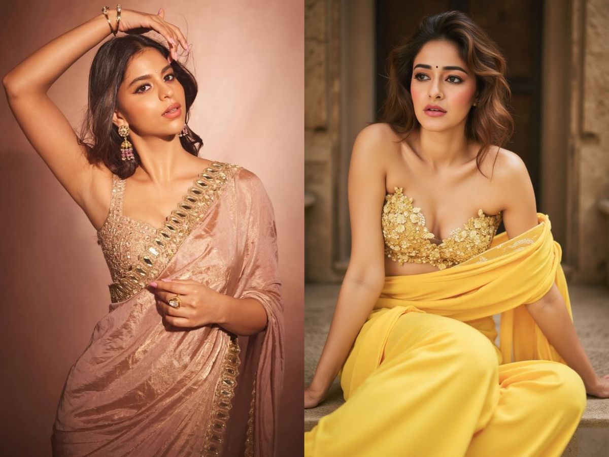 Ananya Pandey and Suhana Khan