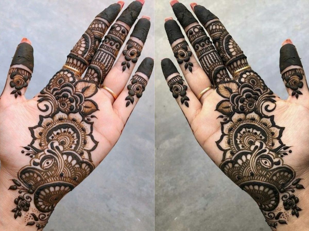Arabic style mehendi