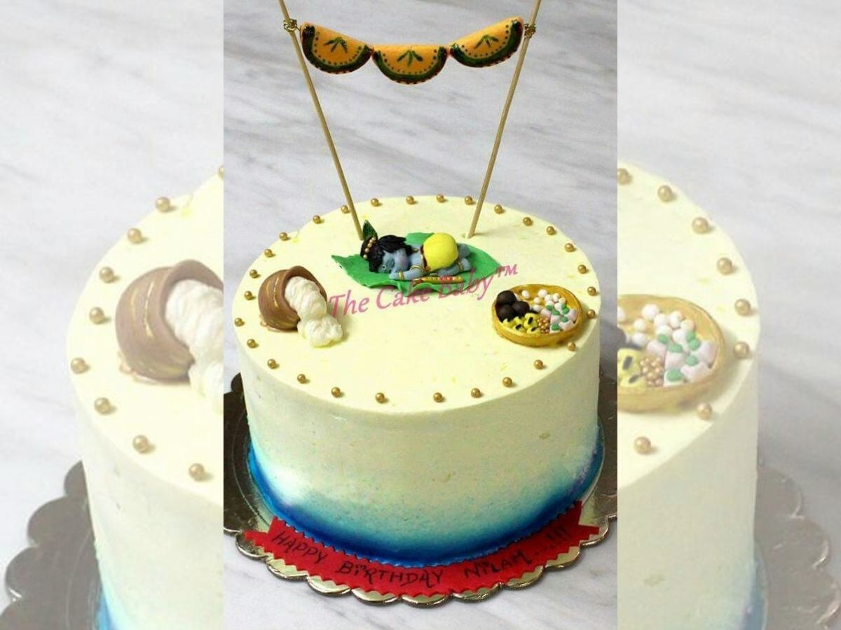 Bal Gopal Cradle Cake