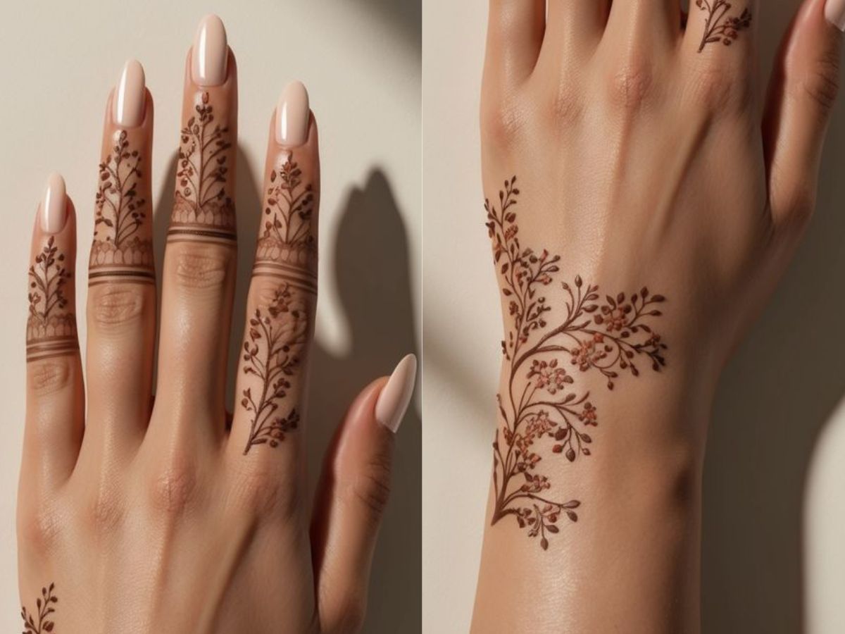 Minimalist Vine Patterns