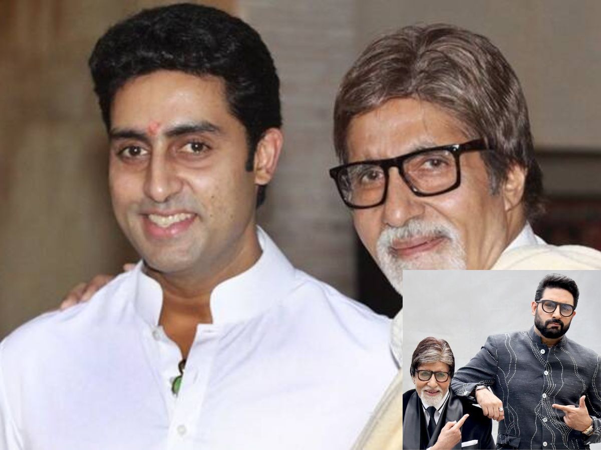 Amitabh Bachchan and Abhishek Bachchan