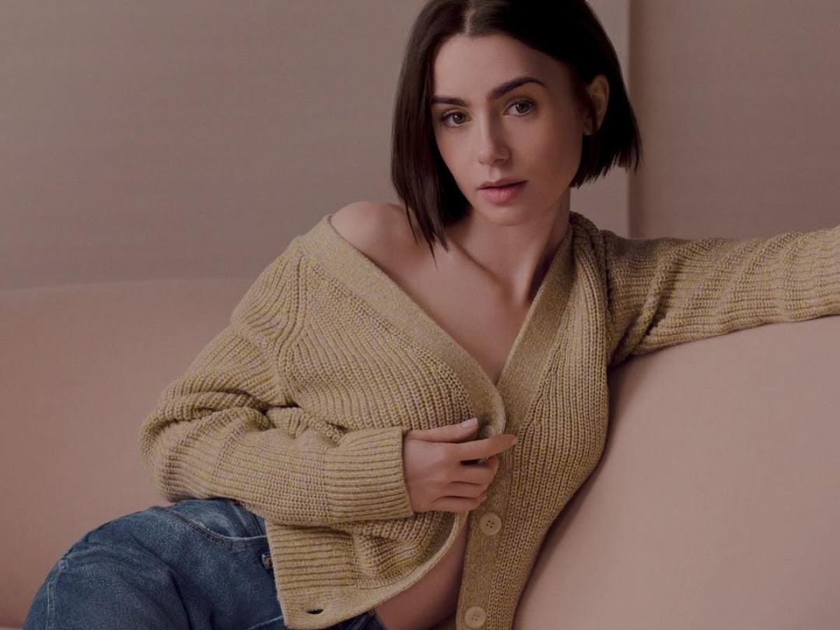 Casually teasing look