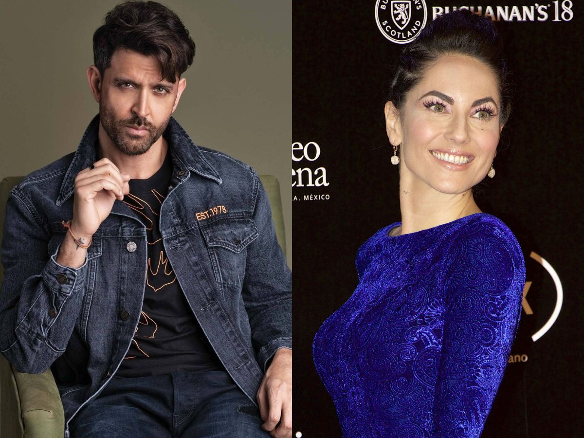 Hrithik Roshan and Barbara Mori