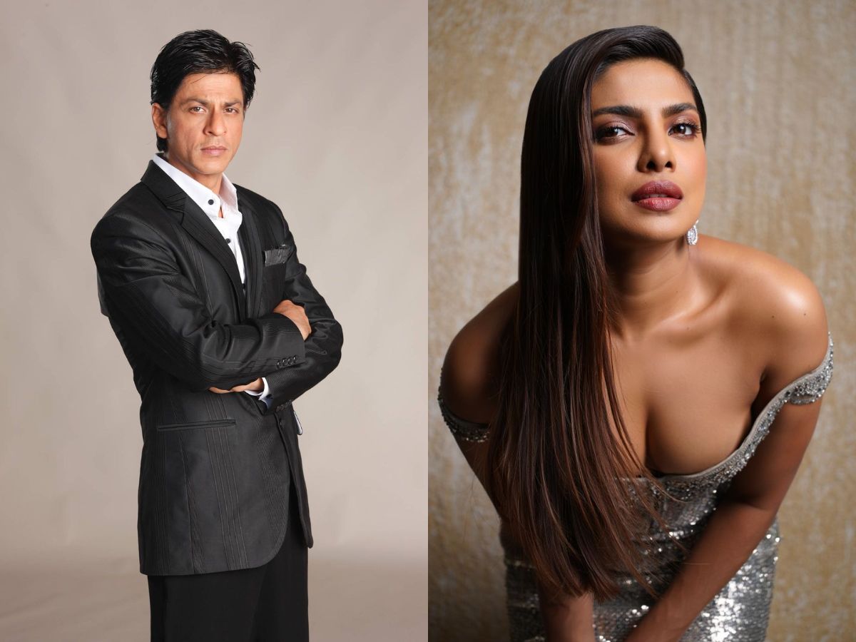 Priyanka Chopra and Shah Rukh Khan