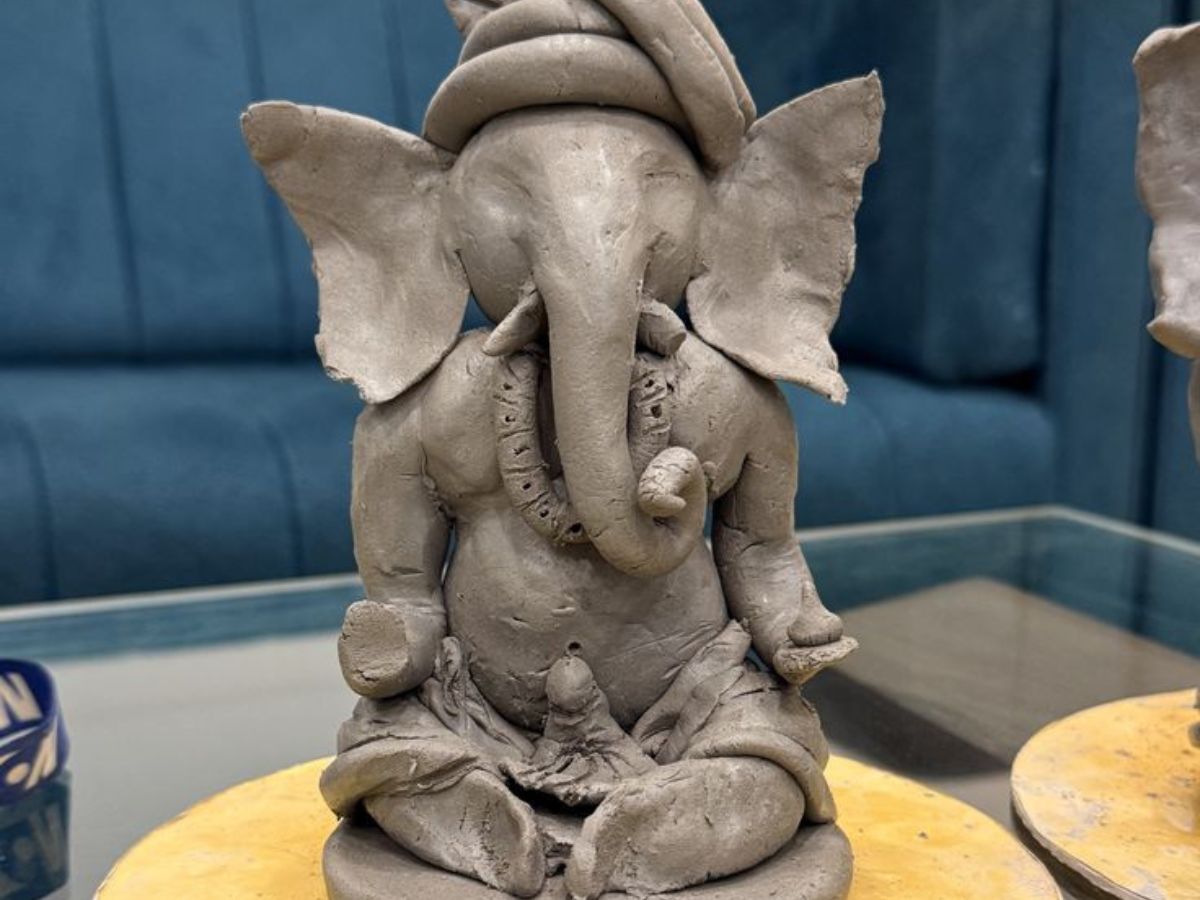 Clay Ganpati idol