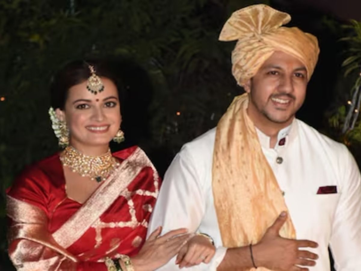 Dia Mirza and Vaibhav Rekhi