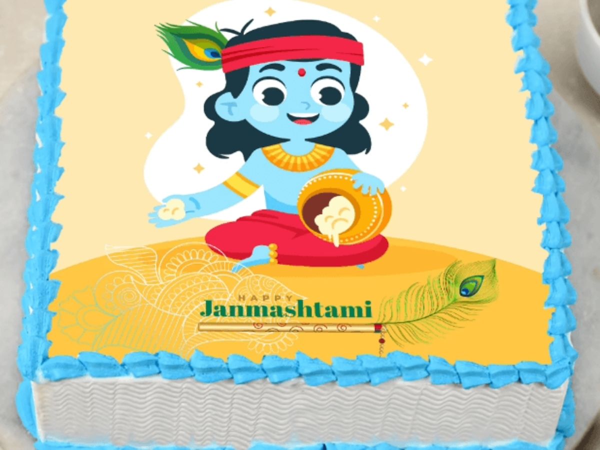 Gopal Krishna Theme cake