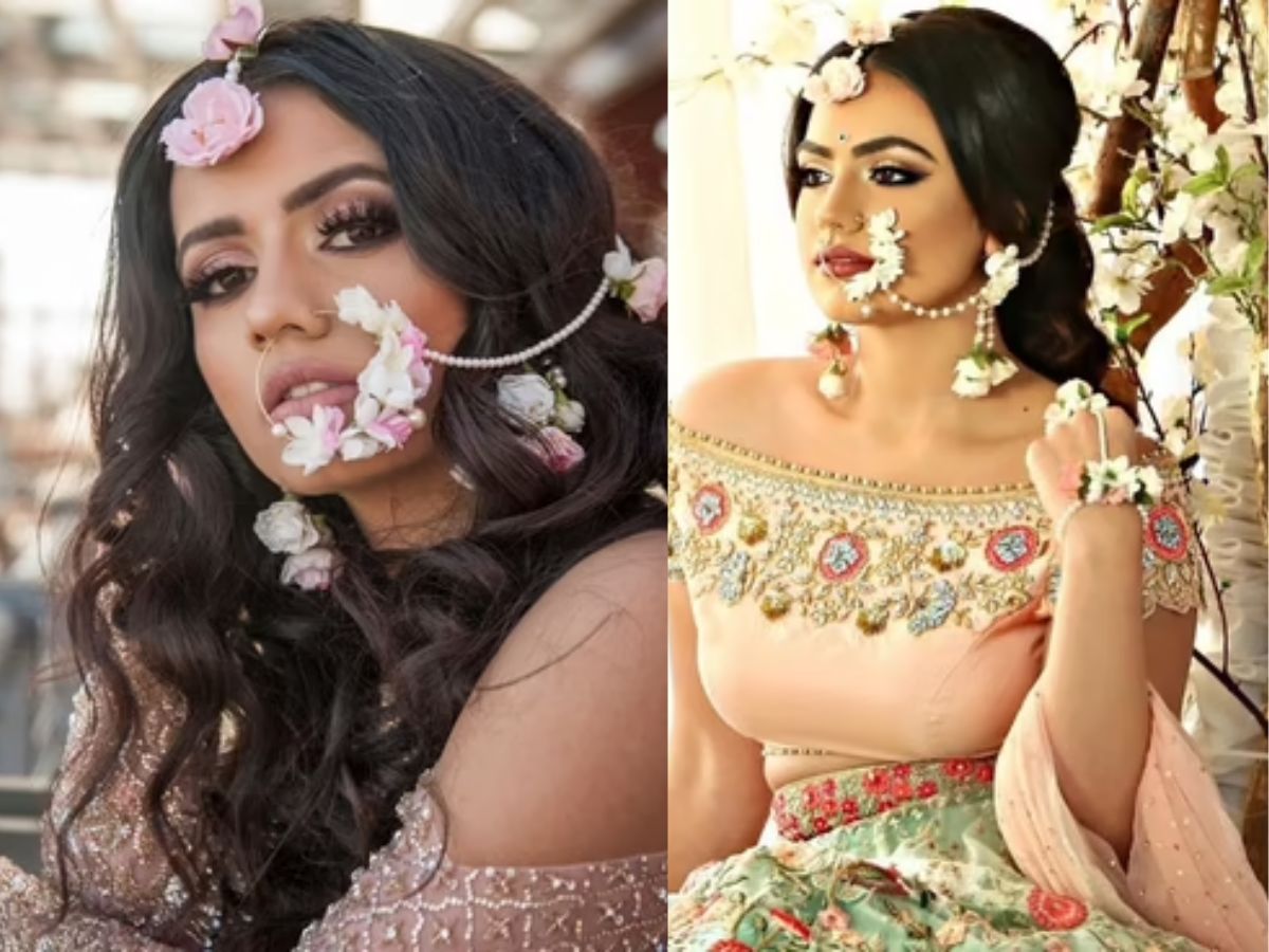 Fresh Floral Hoop Nath