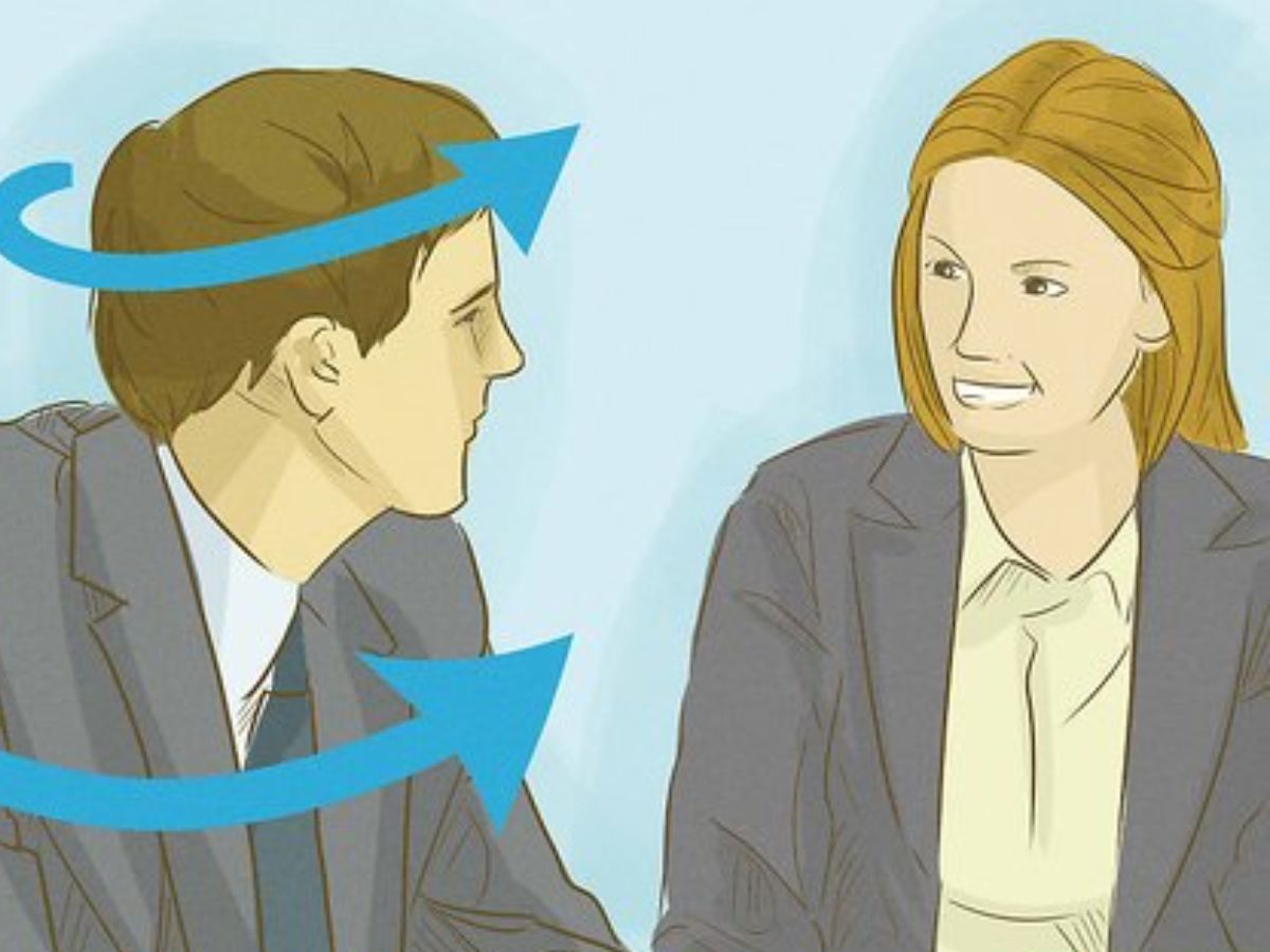 Maintain eye contact