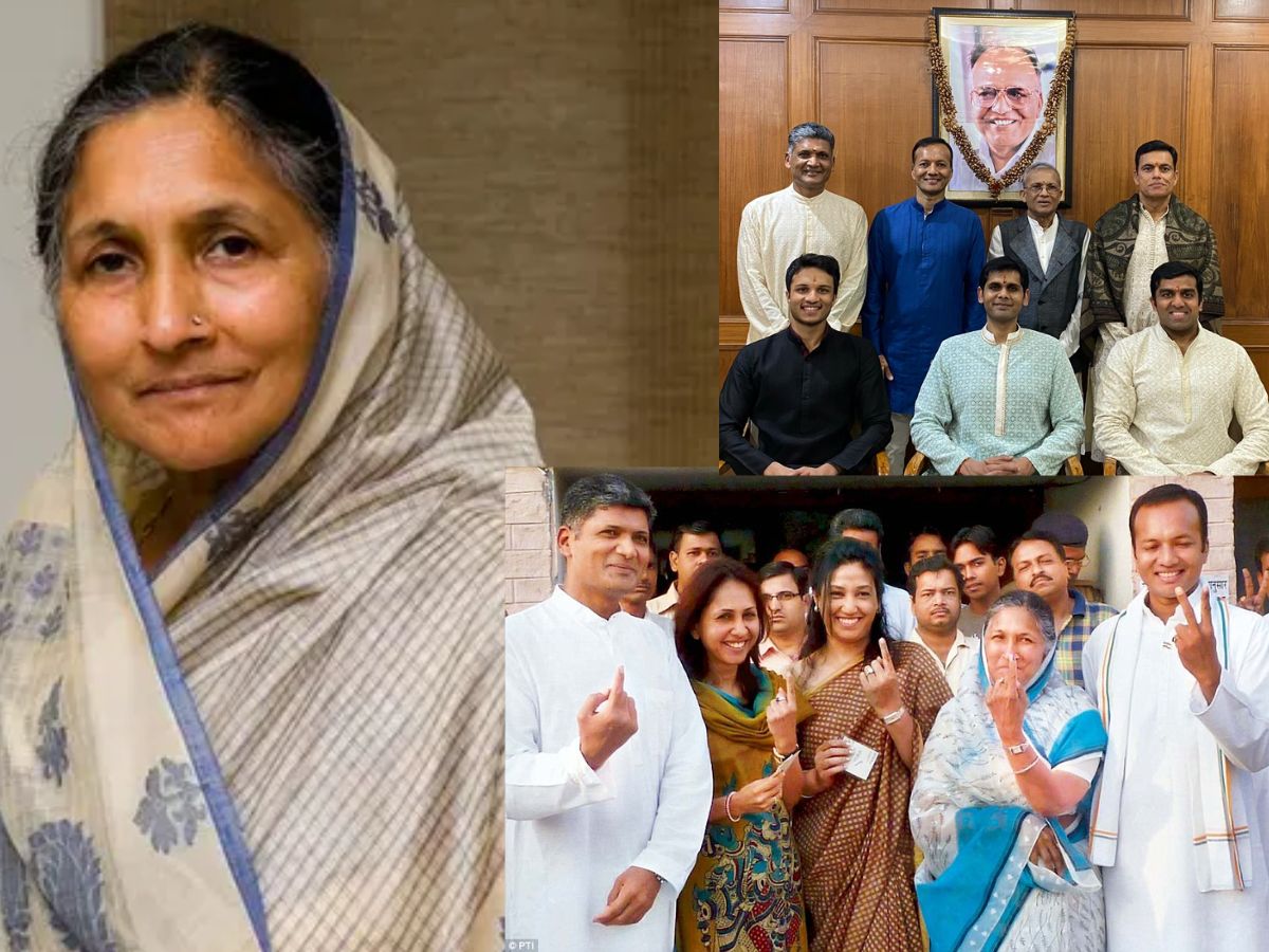 Savitri Jindal & Family