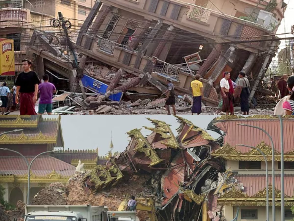 Sagaing Fault region of Myanmar - Magnitude 7.7 | March 28, 2025