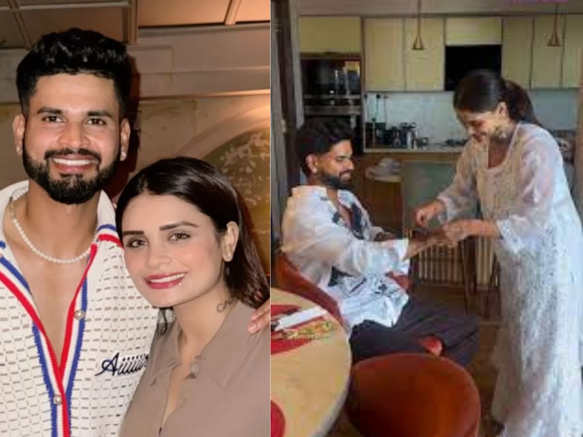 Shreyas Iyer And Shresta Iyer