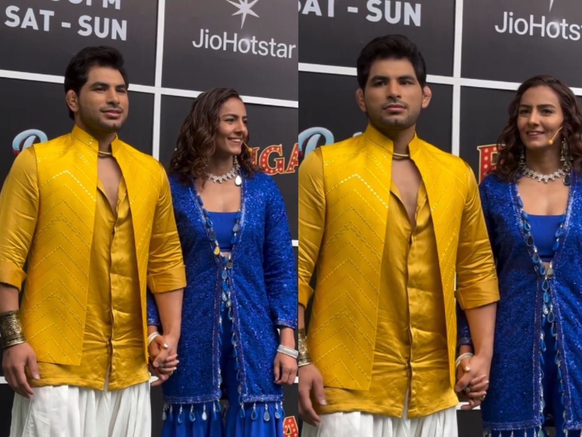 Geeta Phogat and Pawan Kumar