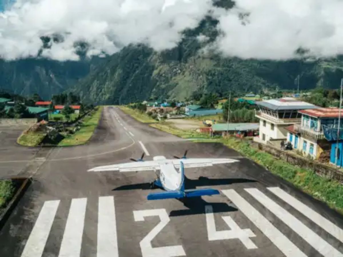 Airport Slipts into Two Parts