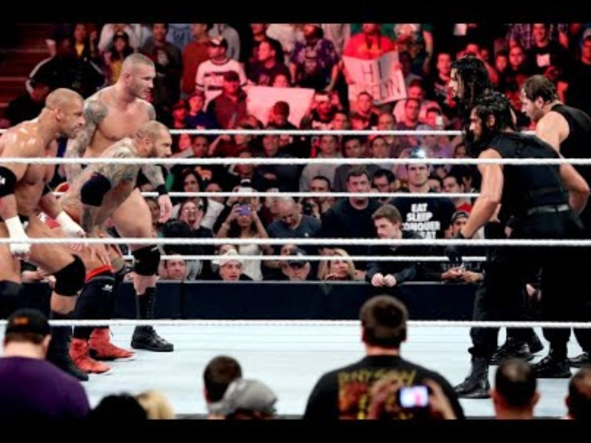Evolution Vs. The Shield (Extreme Rules 2014)
