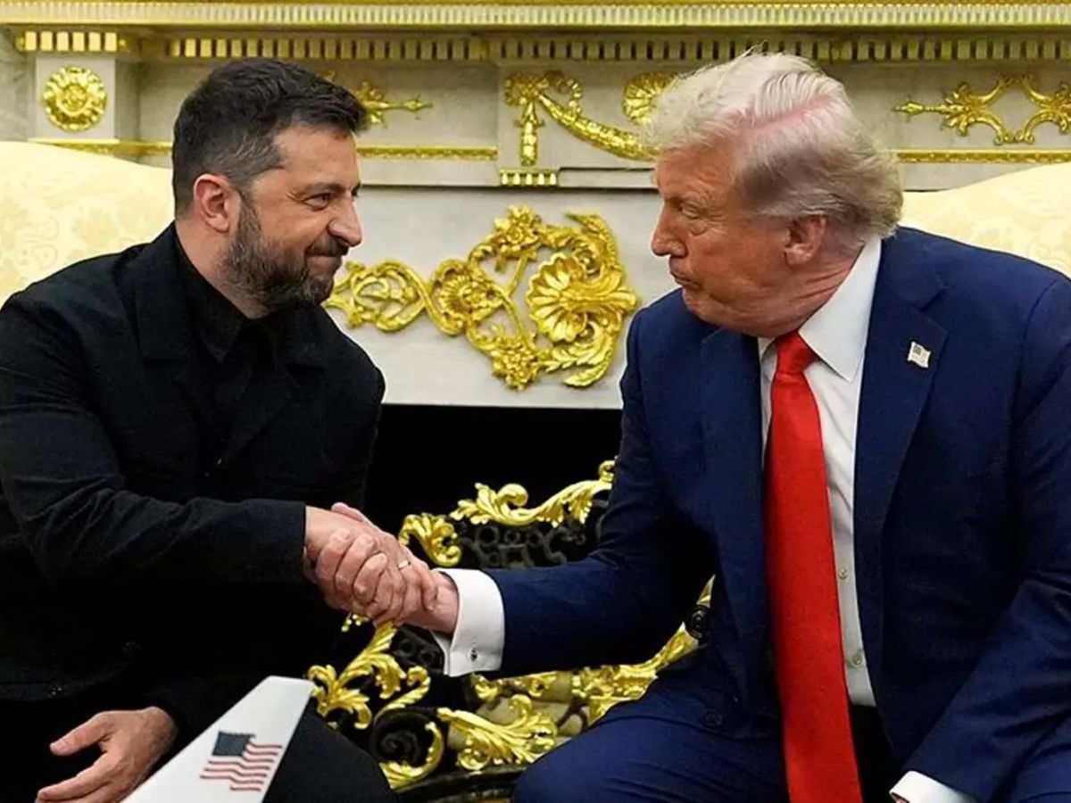 Business News- Trump-Zelensky Talks Lift Market Sentiment, Nifty-50 Nears Breakout