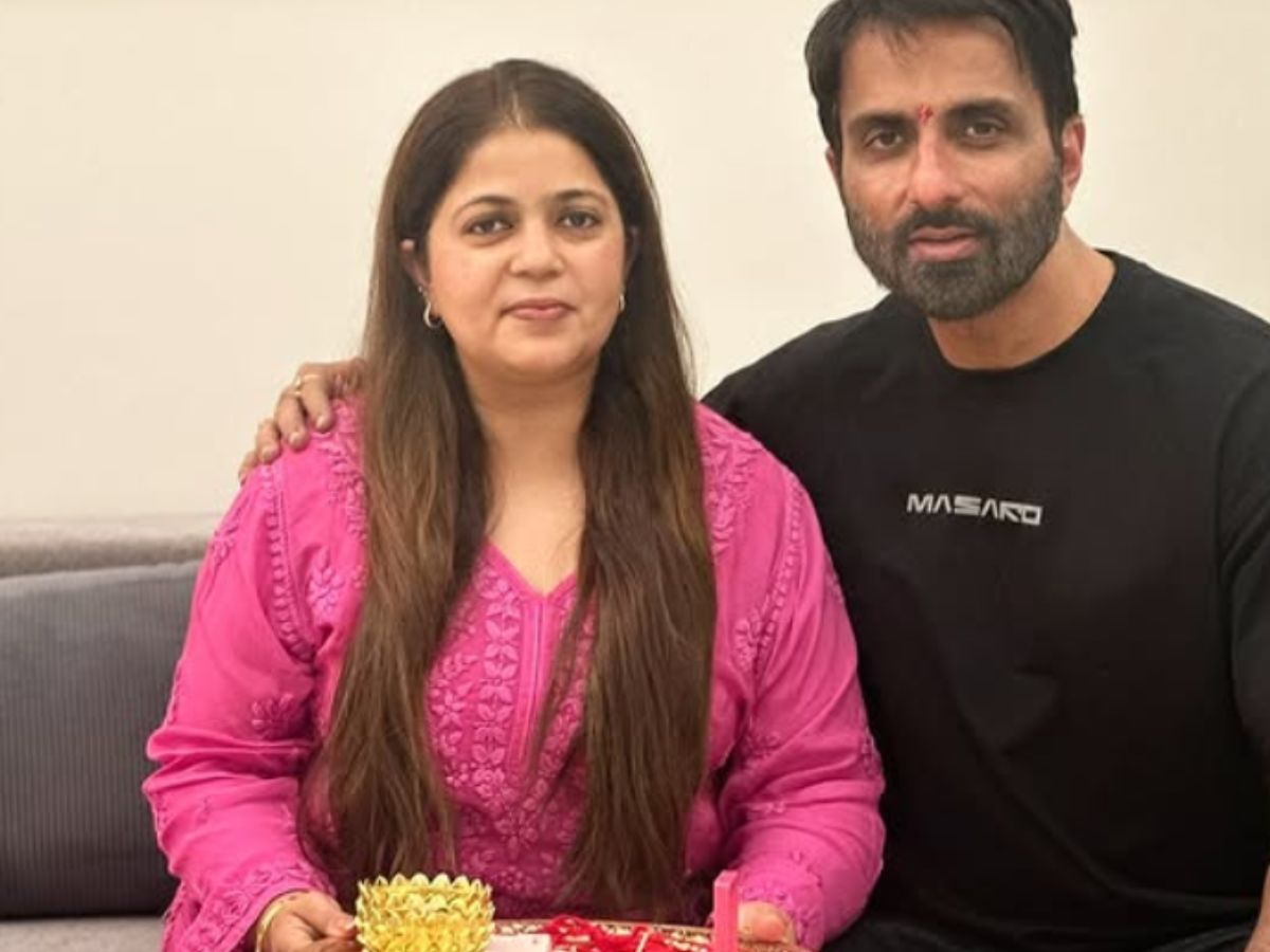 Sonu Sood & Malvika Sachar Sood