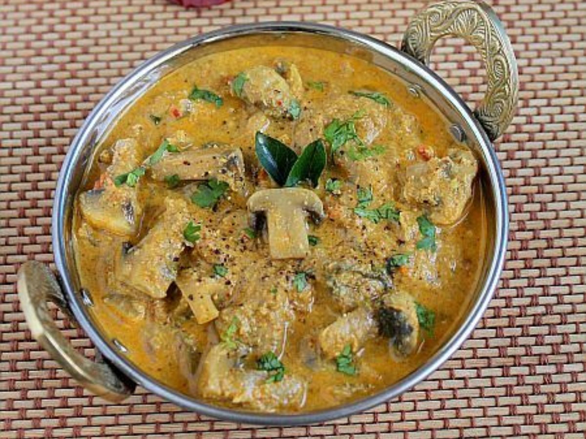 Chettinad Mushroom Masala