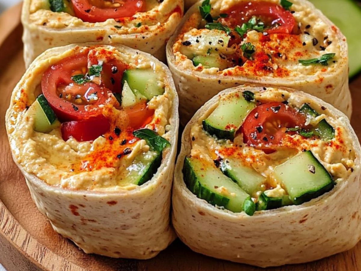 Hummus used in Wraps and Rolls