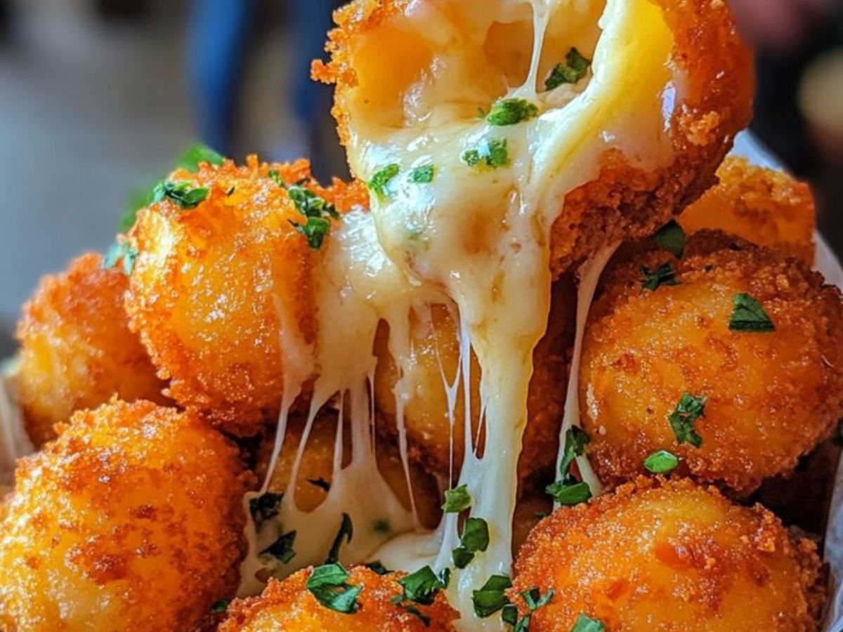 Potato Cheese Balls (Oven-Baked)