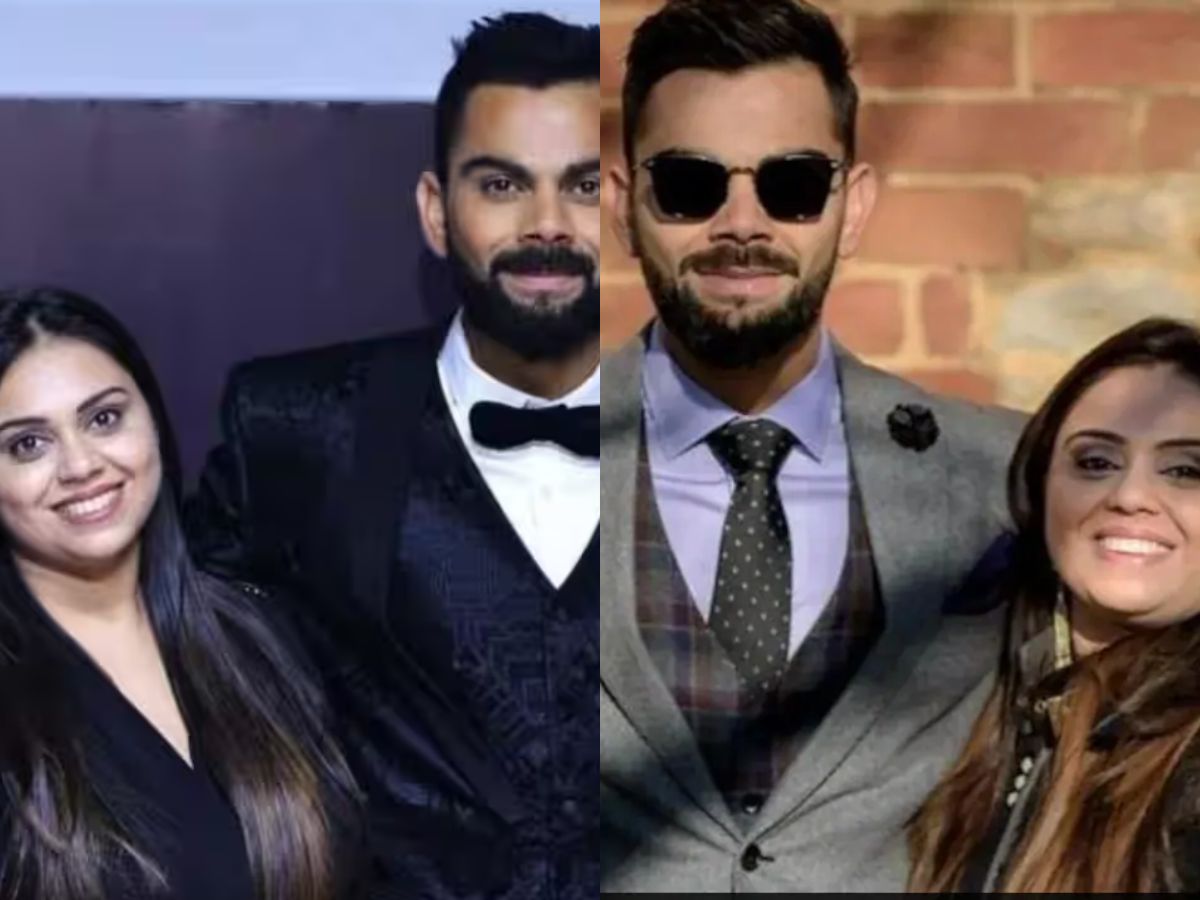 Virat Kohli And Bhawna Kohli Dhingra