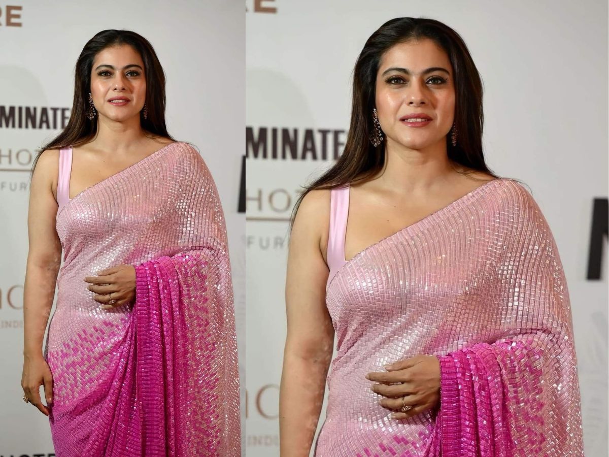 Pink Ombre Saree bollywood inspo