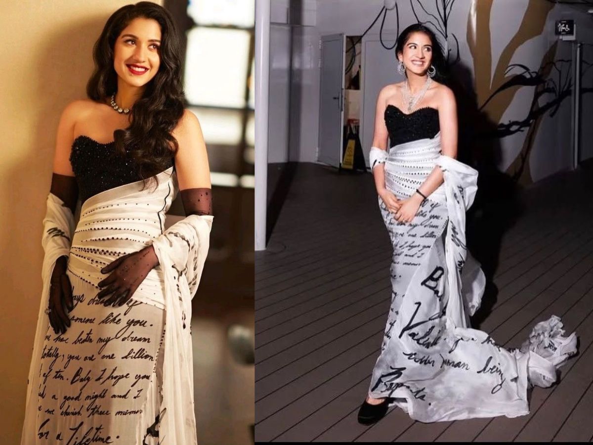 Love Letter Dress of Radhika Merchant