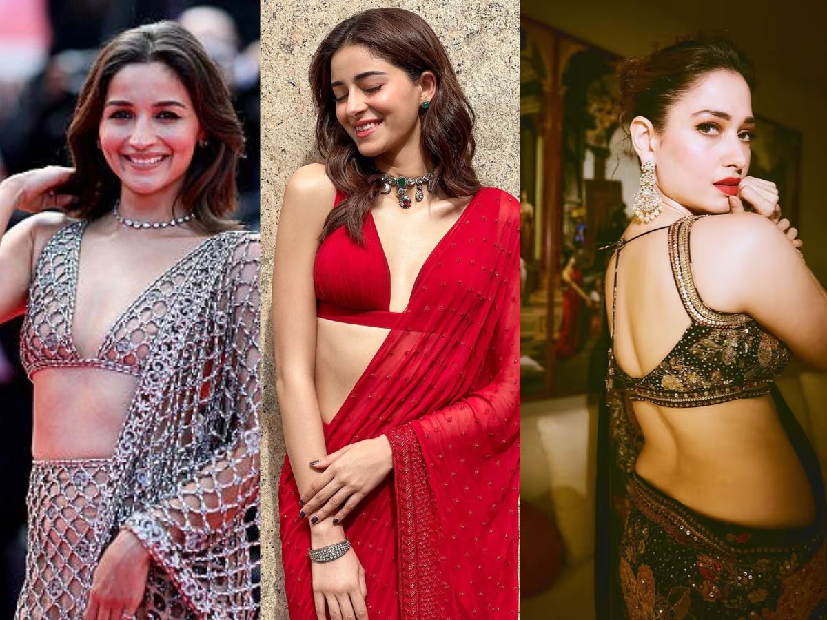 Bold blouse cuts that redefine glamour