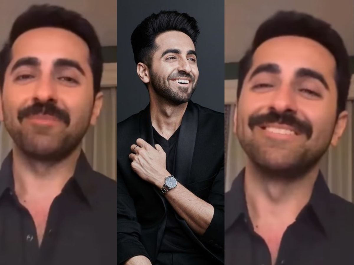 Ayushmann Khurrana wishing Narendra Modi