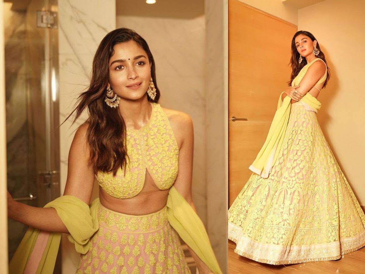 Yellow Lehenga