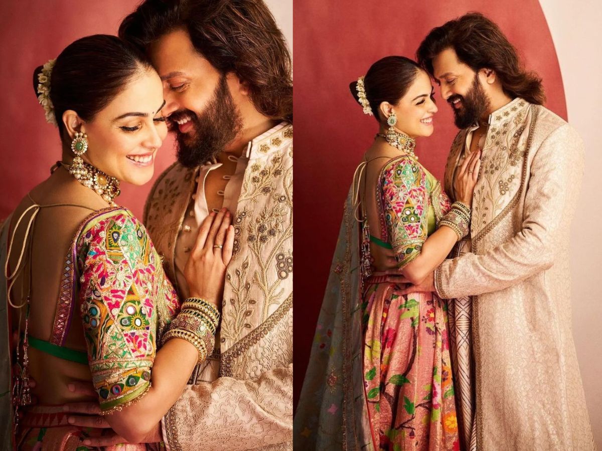 Riteish Deshmukh and Genelia D'Souza