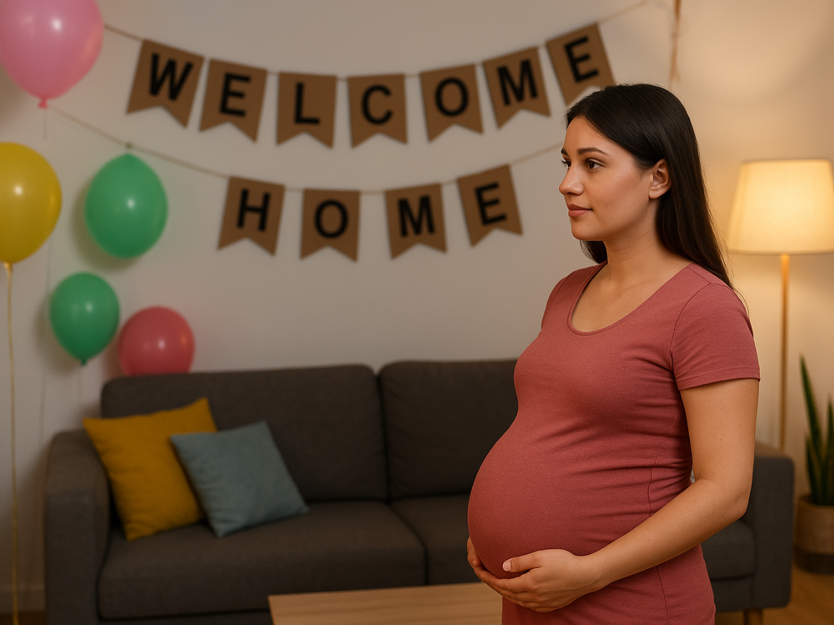 Pregnant women during a chandra grahan should avoid attending housewarming parties or starting any auspicious endeavors on this day. (Pic Credit: AI-Generated Image)