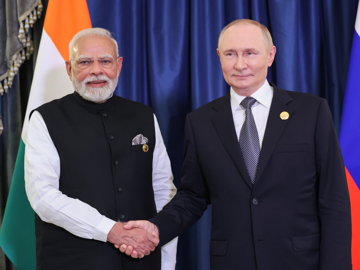 PM Modi With Putin To Expand India-Russia Economic Ties In New Delhi