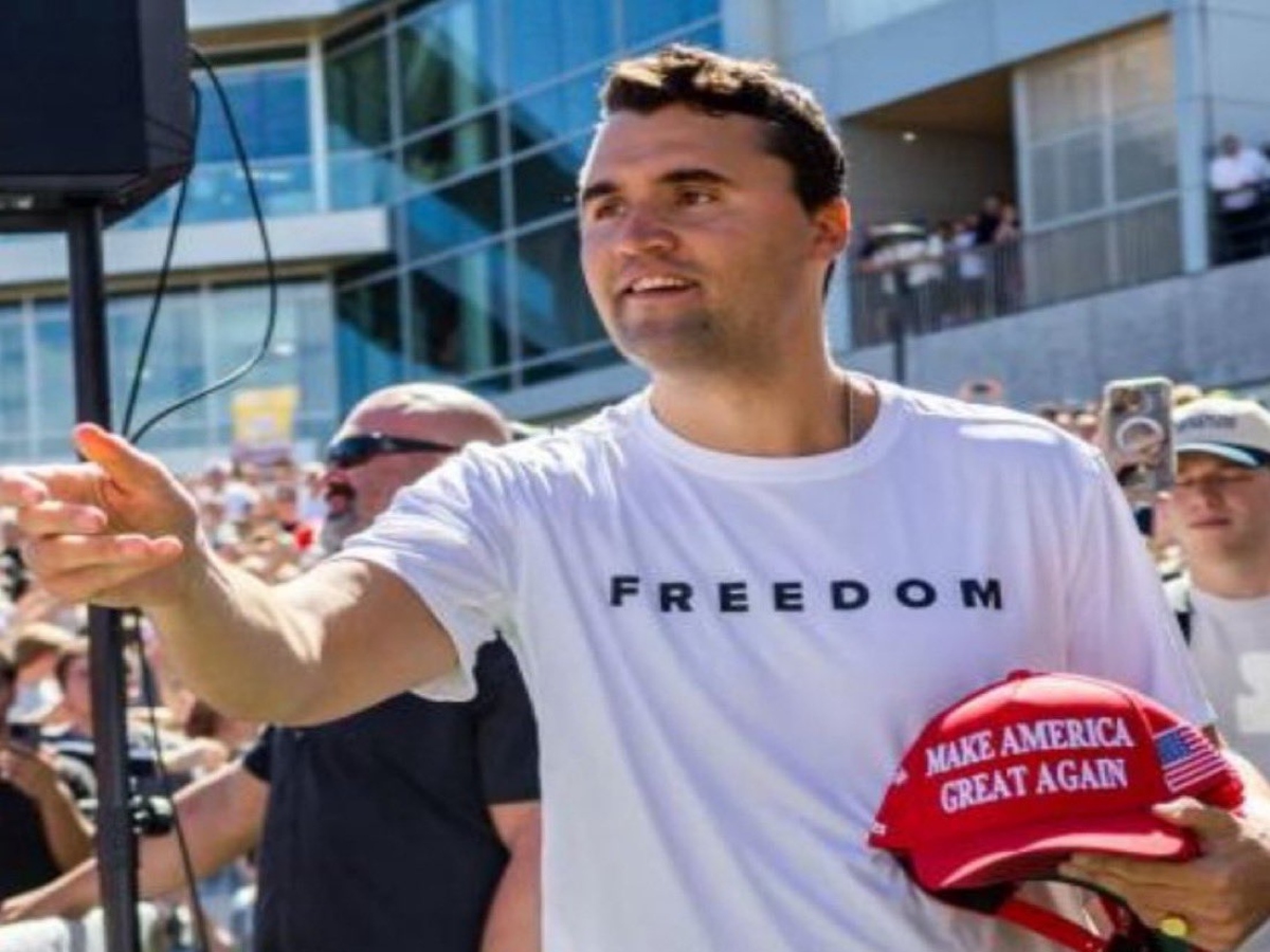 Charlie Kirk Arrives at Utah Valley University