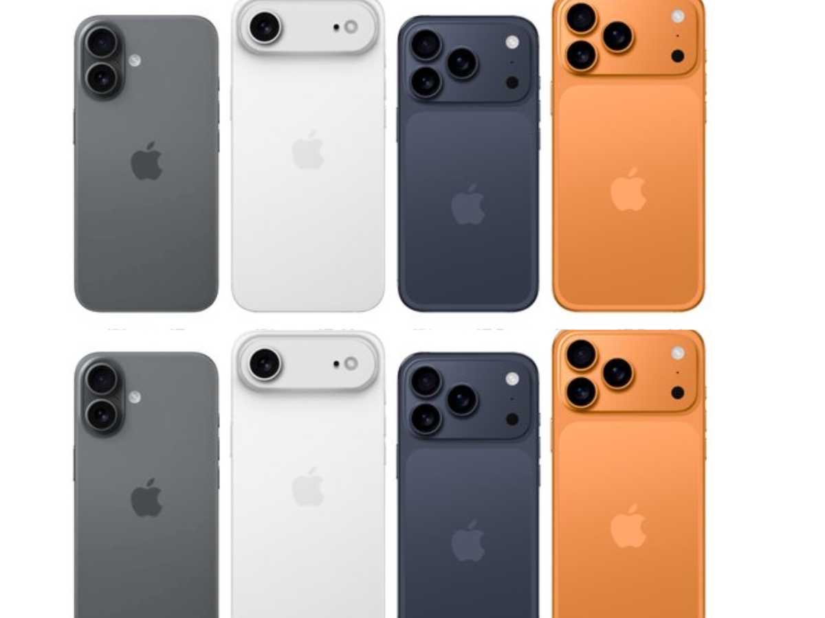 iPhone 17 colour options